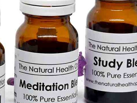 Meditation and Study essential oil blends from The Natural Health Option